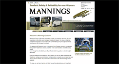 Desktop Screenshot of manningscoaches.com